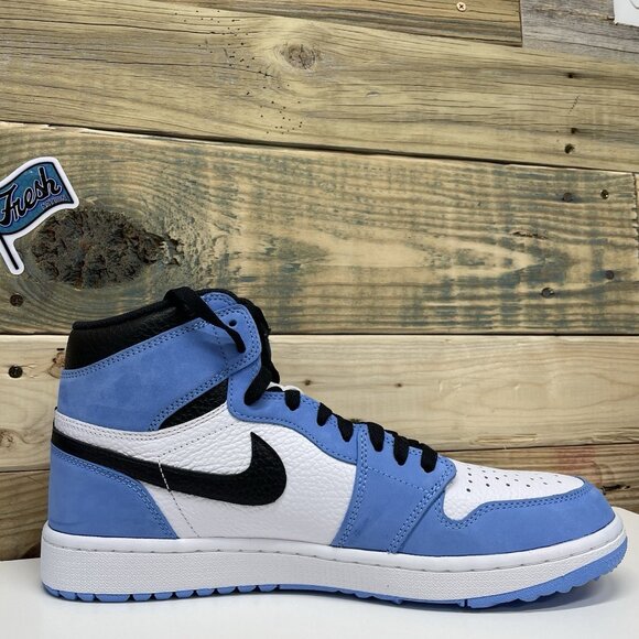 Air Jordan 1 Retro High Golf Athletic Sneakers Men’s Size 12 University Blue main image 8
